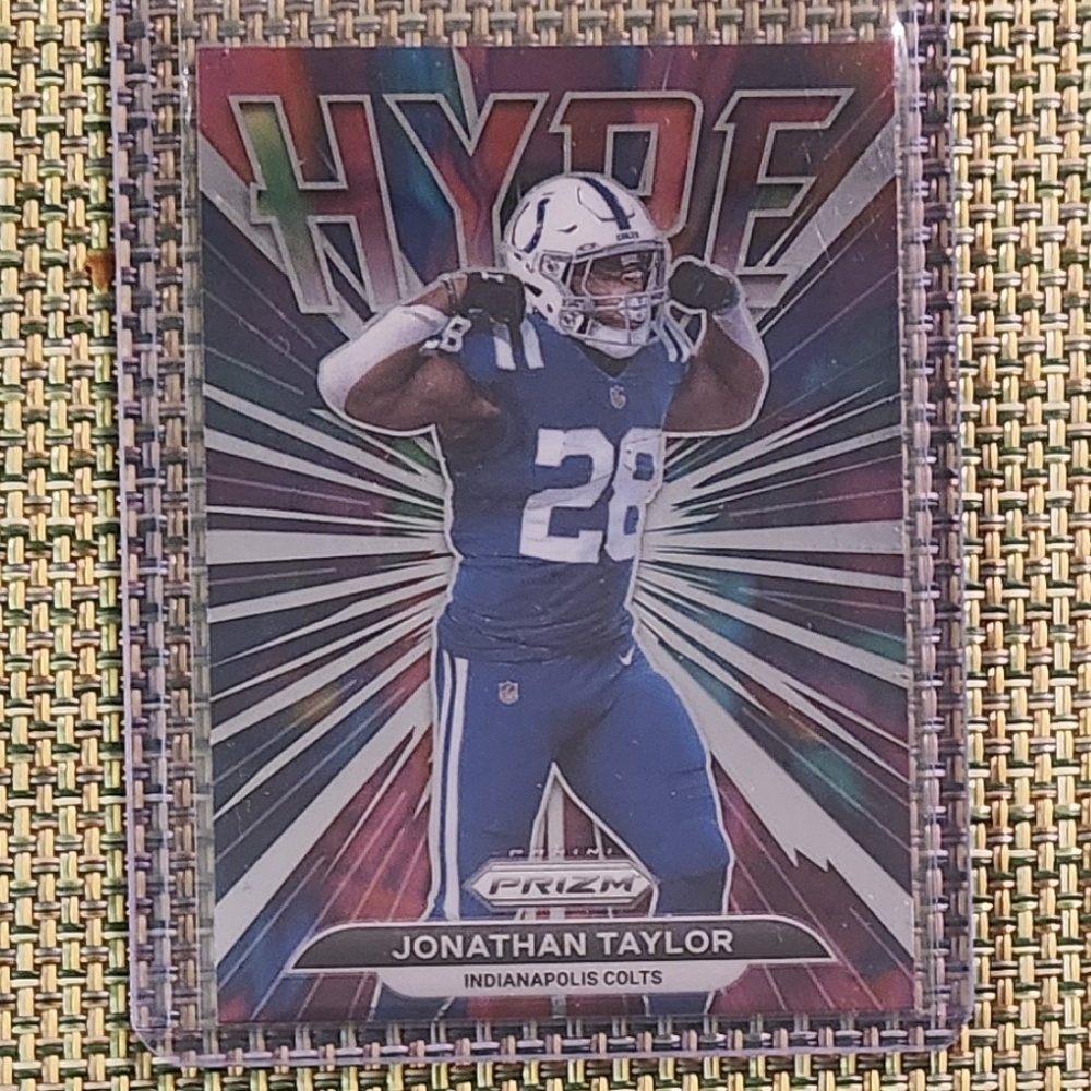Jonathan Taylor Hype Prizm Card